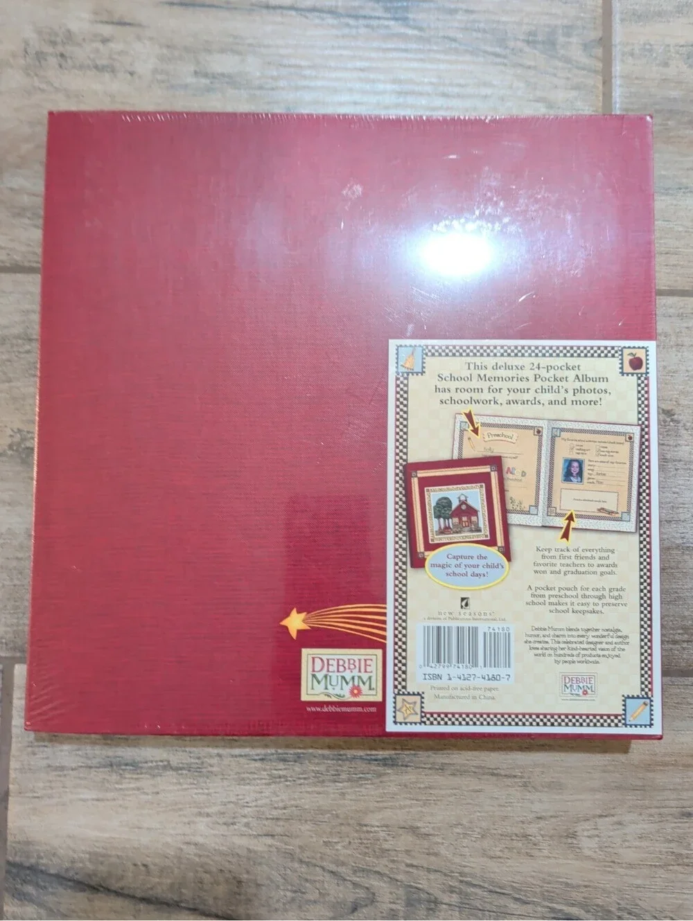 Debbie Mumm SCHOOL MEMORIES POCKET Scrapbook ALBUM Sealed